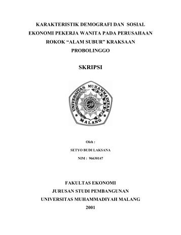 File : PENDAHULUAN.pdf - Universitas Muhammadiyah Malang