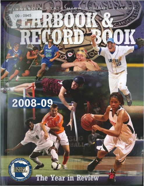 Yearbook & Record Book - Minnesota State Legislature