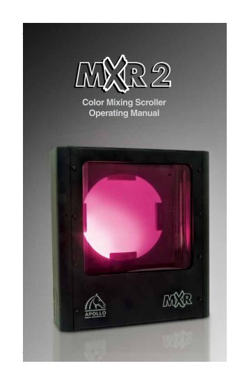 MXR 2 Single Page-WEB.pdf - Apollo Design Technology