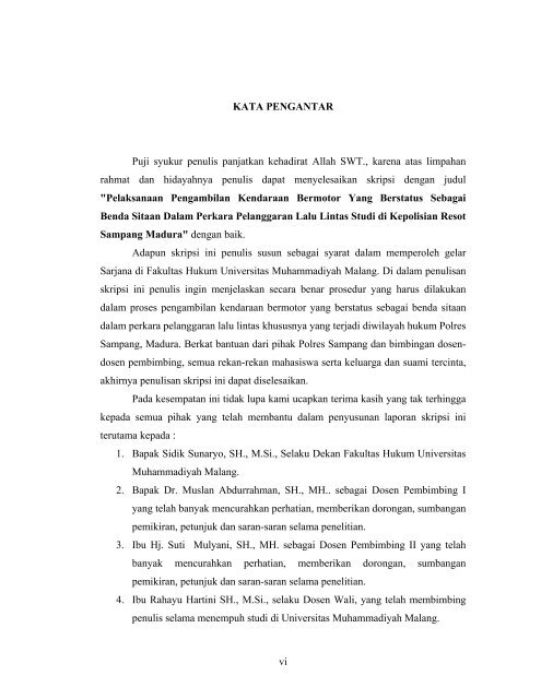 File : Pendahuluan.pdf - Universitas Muhammadiyah Malang