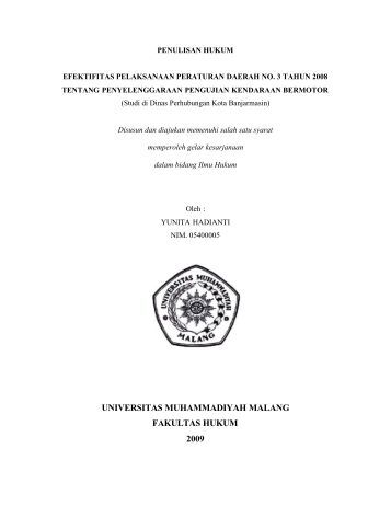 SKRIPSI FULL.pdf - Fakultas Hukum - Unsoed