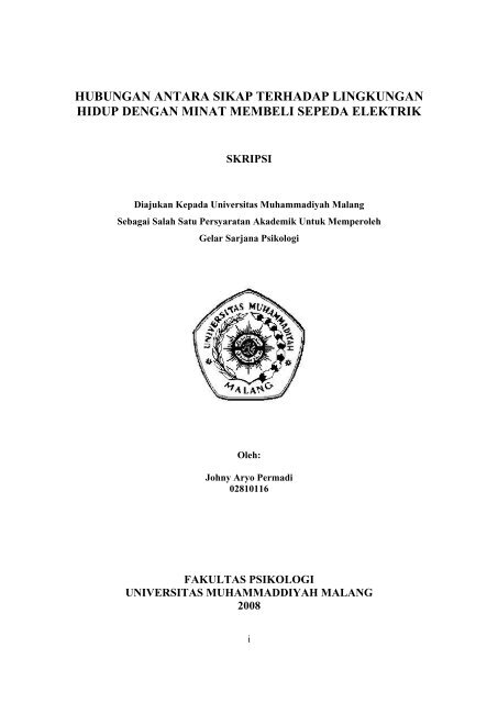 File Pendahuluan Pdf Universitas Muhammadiyah Malang