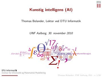 Kunstig intelligens (AI)