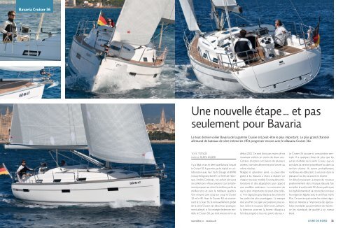 Une nouvelle étape … et pas seulement pour ... - Bavaria Yachtbau