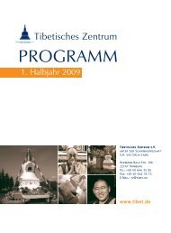 GRUNDLAGEN Für alle, die sich neu mit dem tibetischen Buddhismus