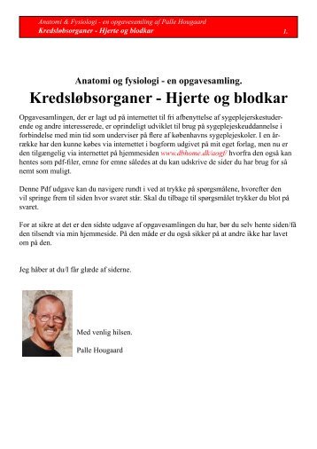 Kredsløbsorganer - Hjerte og blodkar