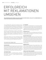 ERFOLGREICH MIT REKLAMATIONEN ... - Anne M. Schüller