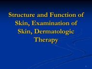 Principles of Dermatological Diagnosis - Dermatology