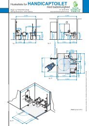 Huskeliste for HANDICAPTOILET med bademulighed - Dansk ...