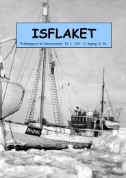 ISFLAKET - Ishavsmuseet Aarvak