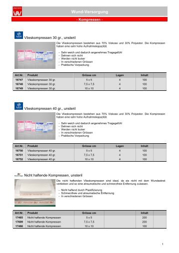 Wund-Versorgung