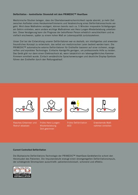 Produktinformation PRIMEDIC TM HeartSave (PDF ... - Metrax GmbH