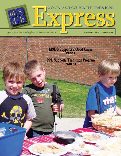 Summer 2011 Montana School for the Deaf & Blind