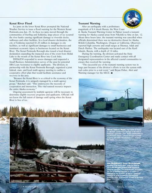 Spring 2007 - Alaska - Department of Military and Veterans Affairs ...