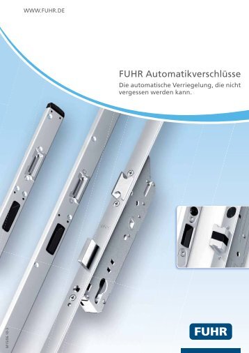 FUHR Automatikverschlüsse - Carl Fuhr GmbH & Co. KG