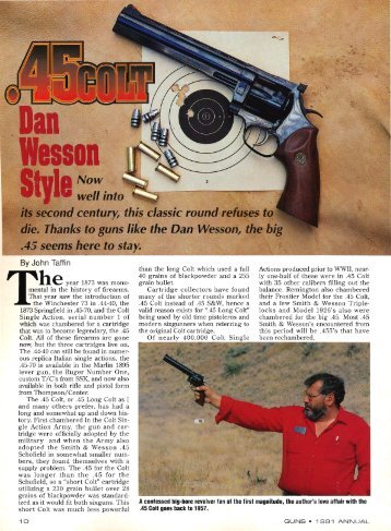 1991 Annual - Dan Wesson Collector's Association