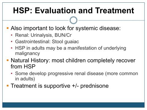 Purpura, Petechiae and Vasculitis - Dermatology