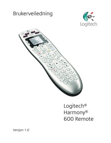 Bruke Harmony 600 - Harmony Remotes