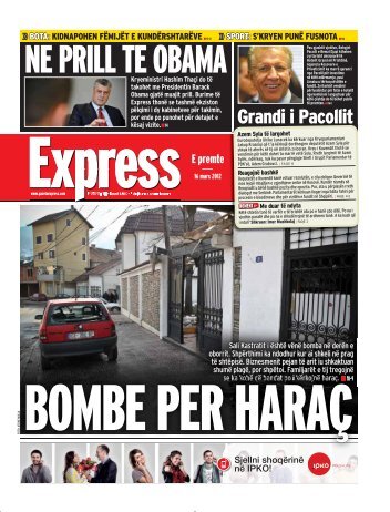 NE PRILL TE OBAMA - Gazeta Express