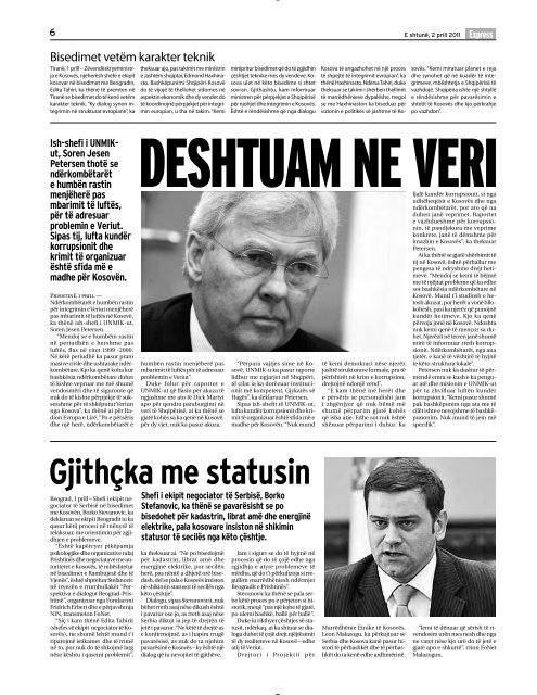 RAPORTI I ZI - Gazeta Express