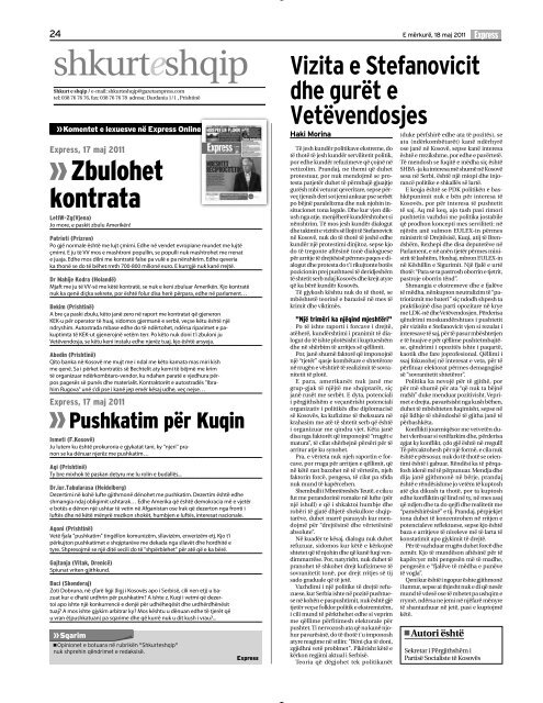 AFER MARREVESHJES - Gazeta Express