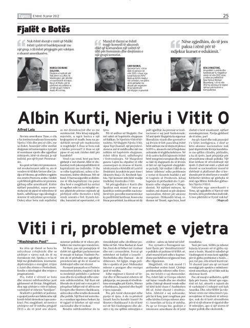 NE PRITJE TE ZVICRES - Gazeta Express