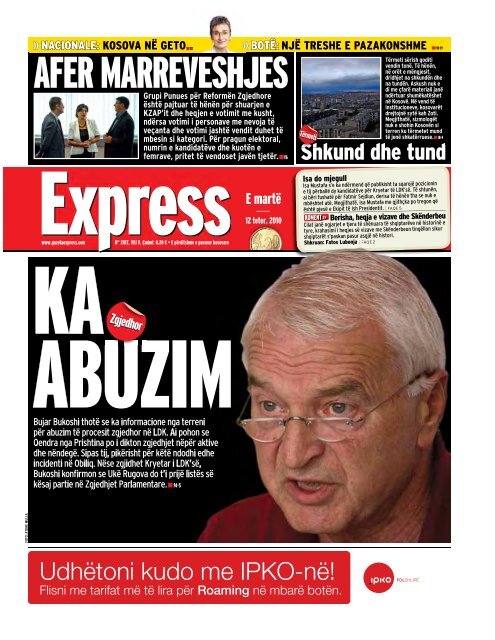 AFER MARREVESHJES - Gazeta Express