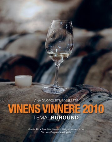 VINENS VINNERE 2010 - Vinens Vinnere 2011