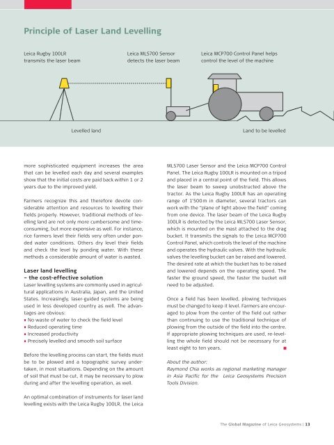 The Global Magazine of Leica Geosystems