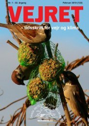 - tidsskrift for vejr og klima