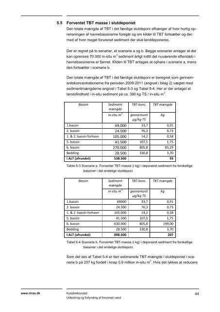 Bilag 4 - Udledning og... - Masterpiece 5.0