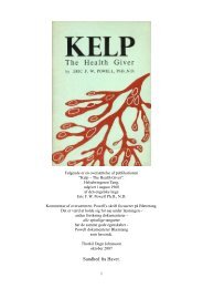 KELP The Health Giver - Tang Thorkil