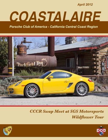 COASTALAIRE - California Central Coast - Porsche Club of America