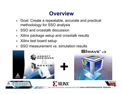 Simultaneous Switching Output (SSO) Analysis Using Xilinx Virtex-4 ...