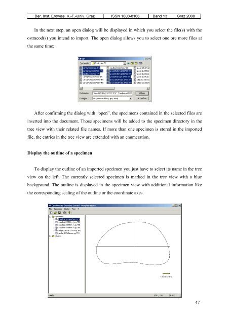 CONTRIBUTION TO GEOMETRIC MORPHOMETRICS ...