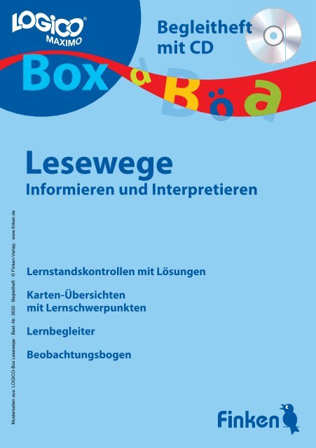 Logico-Box Lesewege