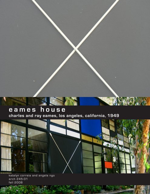 eames house - MyWeb at WIT