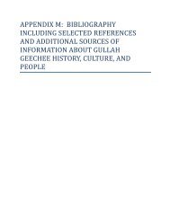 appendix m: bibliography including selected references and - Gullah ...