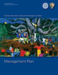 Management Plan - Gullah Geechee Corridor