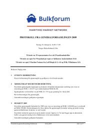 Referat fra Generalforsamling 2009 - Bulkforum