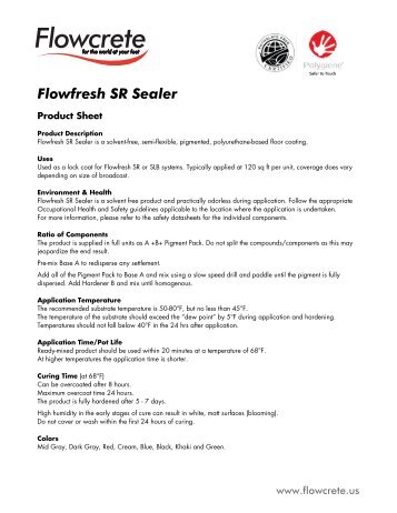 Flowfresh SR Sealer