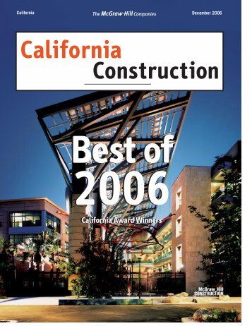 Best Of 2006 - McGraw Hill Construction