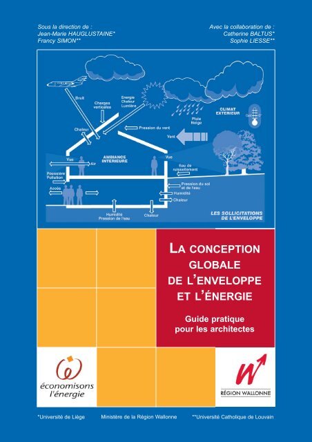 LA CONCEPTION GLOBALE DE L'ENVELOPPE ... - Energie Wallonie