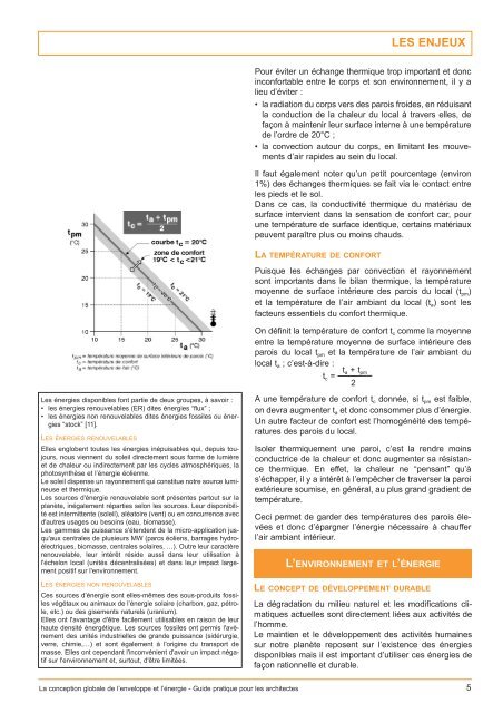 LA CONCEPTION GLOBALE DE L'ENVELOPPE ... - Energie Wallonie