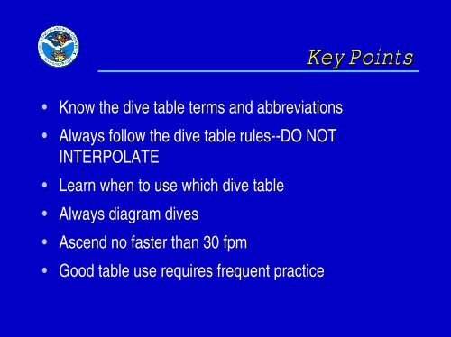 USN Decompression Tables & Procedures.pdf - Watchuseek, World's ...