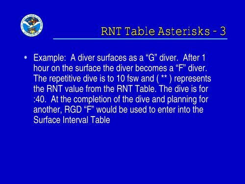 USN Decompression Tables & Procedures.pdf - Watchuseek, World's ...