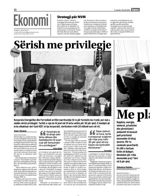 VJEN GENTILINI - Gazeta Express