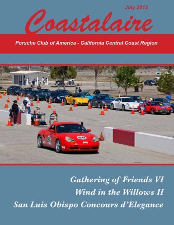 Coastalaire July 2012 Porsche Club Of America – California