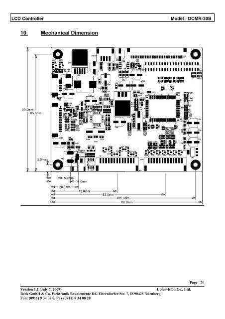DCMR-30x - OLED-LCD-TFT