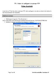 TP Serveur FTP
